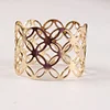 Golden Silver Hollow Wiring Circles Catering Napkin Ring