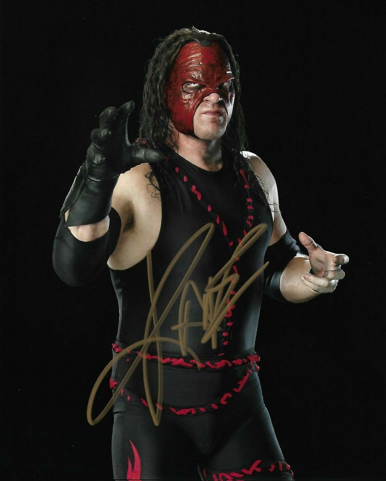 Kane ( WWF WWE ) Autographed Signed 8x10 Photo Poster painting REPRINT