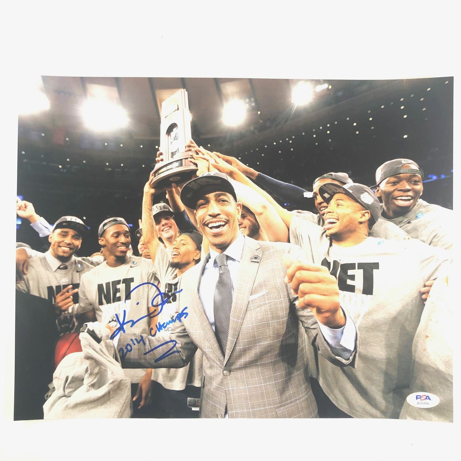 Kevin Ollie signed 11x14 Photo Poster painting PSA/DNA UCONN Huskies Autographed