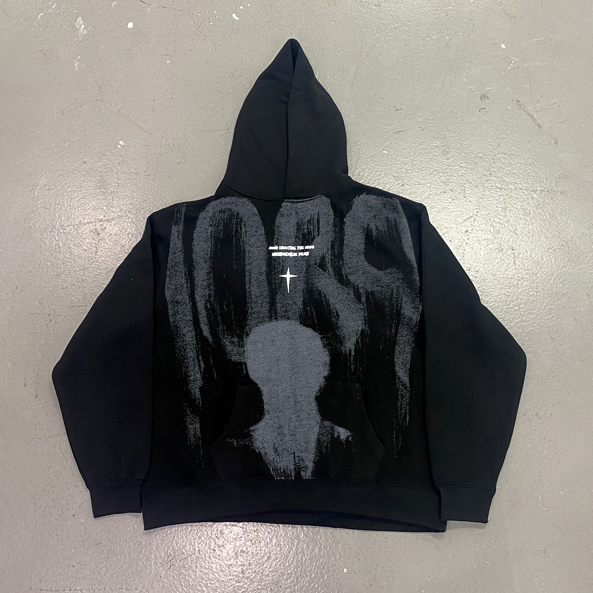 Aelfric Eden Shadow Letter Graffiti Hoodie
