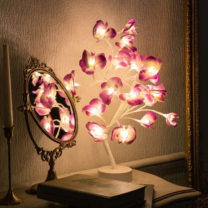 The Everlasting Orchid Lamp-Home Decor, Romantic Mom Gifts