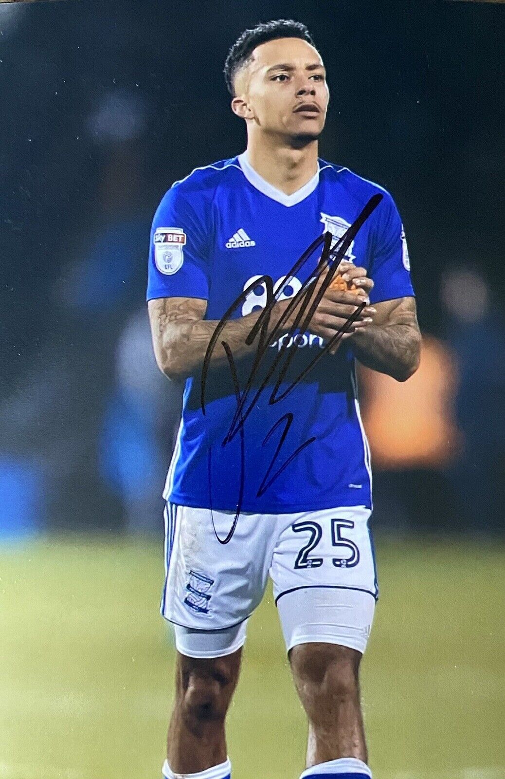 Josh Dacres-Cogley Genuine Hand Signed Birmingham City 6X4 Photo Poster painting