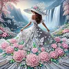 DIY Special Shaped Drill Diamond Painting Kit Framed - Beauty