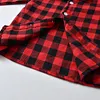 Baby Boys  Winter Autumn Plaid Christmas Sets 2 Pcs