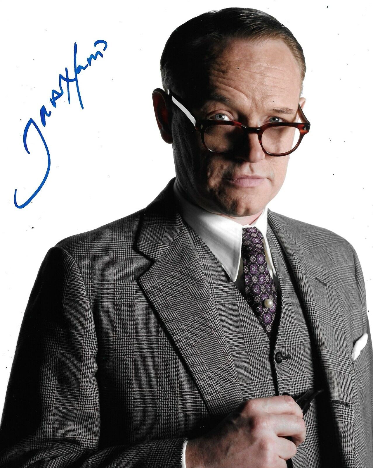 Jared Harris Signed Mad Men 10x8 Photo Poster painting AFTAL