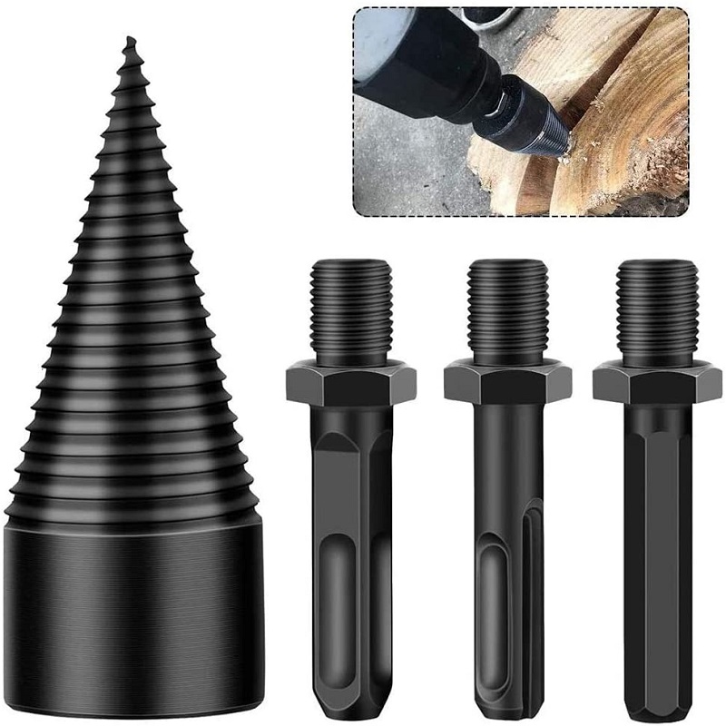 

Wood Splitting Drill Electric Hammer Drill Hexagonal High Hardness Material, 501 Original