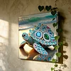 (Pre-Framed)Turtle-Special Shape Diamond Painting Kit(25x25cm)