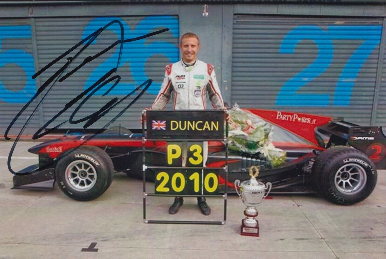 Duncan Tappy Hand Signed 7x5 Photo Poster painting - F1 Autograph.