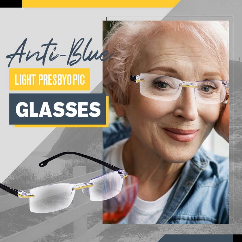 Anti-Blue Light Presbyopic Glasses
