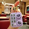Mini DJ Keychain Mini Musical Instrument Car Keychain Bag Pendant Accessories