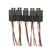 5pcs Car Relay Harness Heavy Duty 5-Pin SPDT Automotive Relay (12V)
