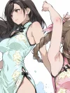 Cheongsam Version Tifa Lockhart & Aerith Gainsborough Decorative Painting - (FF7) Final Fantasy VII - Xingkong Studio