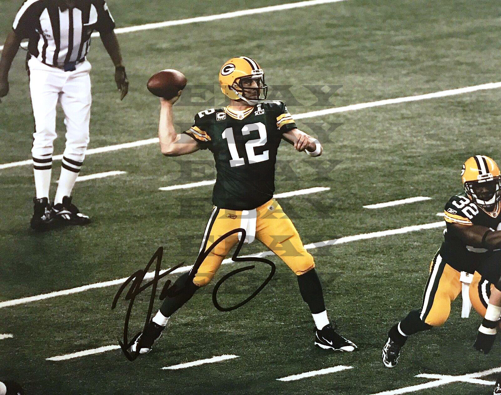 Aaron Rodgers Green Bay Packers Signed 8x10 autographed Photo Poster painting Reprint