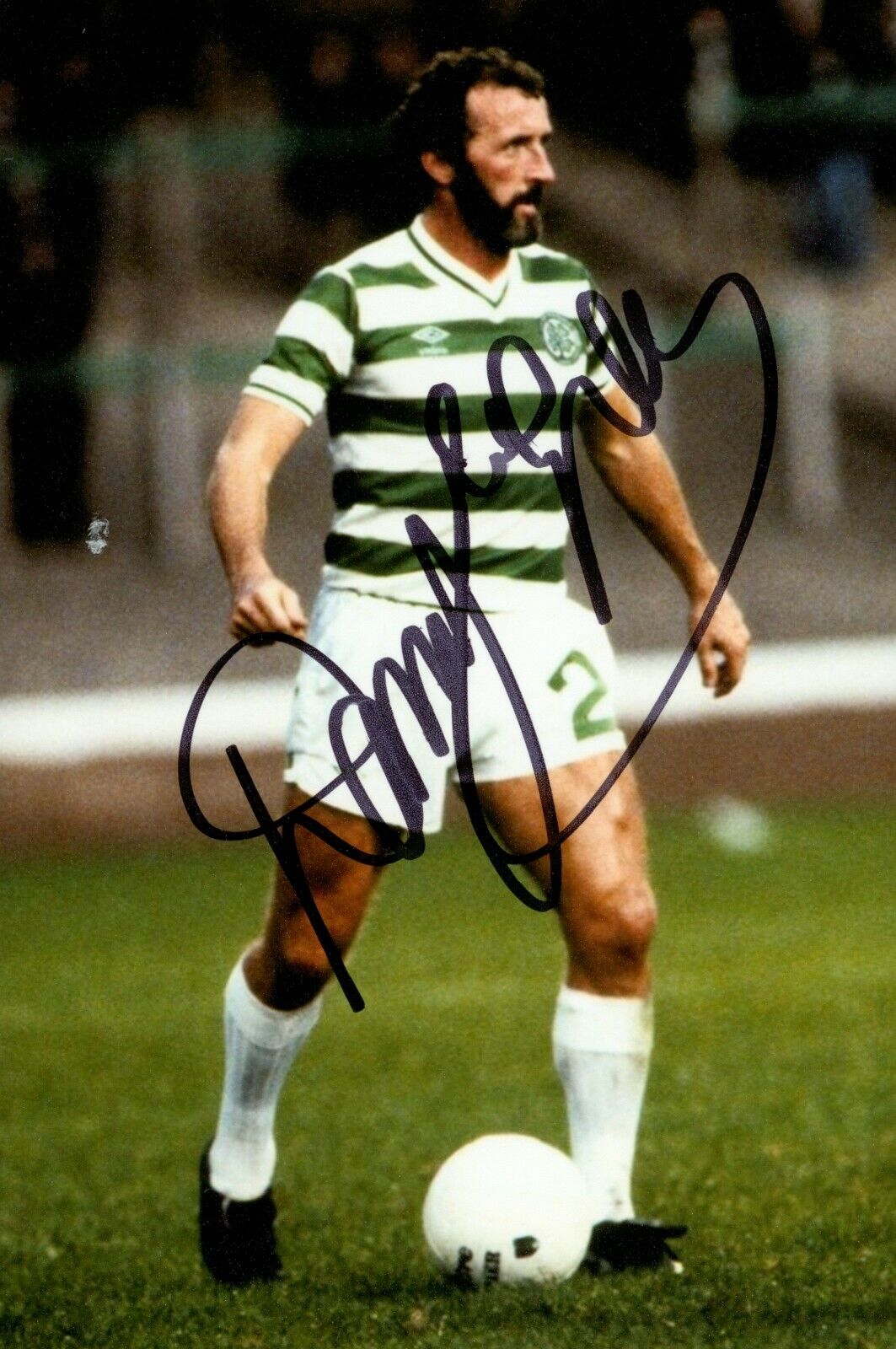 Danny McGrain Hand Signed 6x4 Photo Poster painting Celtic Scotland Autograph Memorabilia + COA