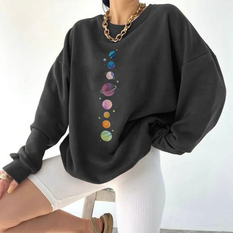   Starry Sky Ladies Pullover Sweatshirt - Neojana