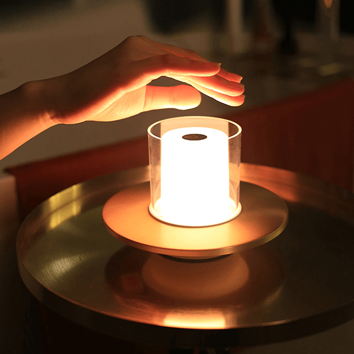LED Rechargeable Induction Candle Light