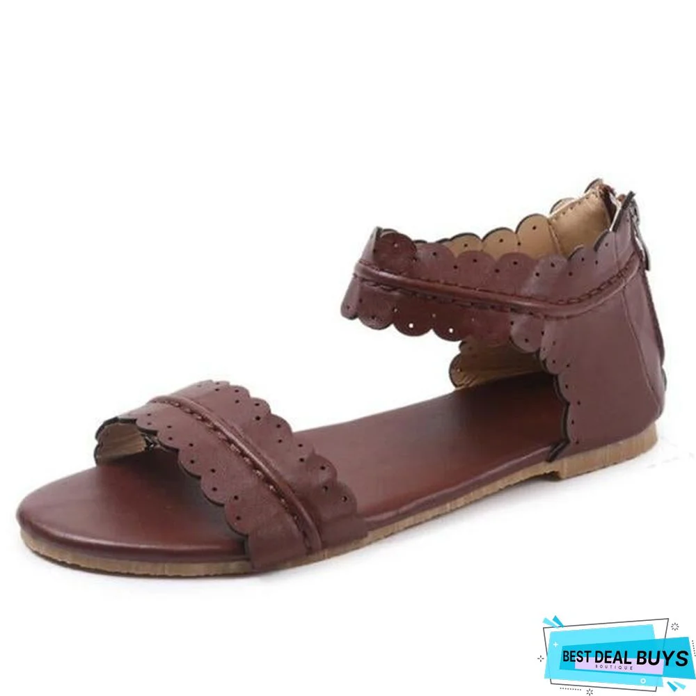 Women Beach Vacation Big Size 43 Edges Sandals Comfortable Leisure Casual Shoes