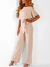 Loose Batwing Sleeves+Wide Leg Jumpsuits