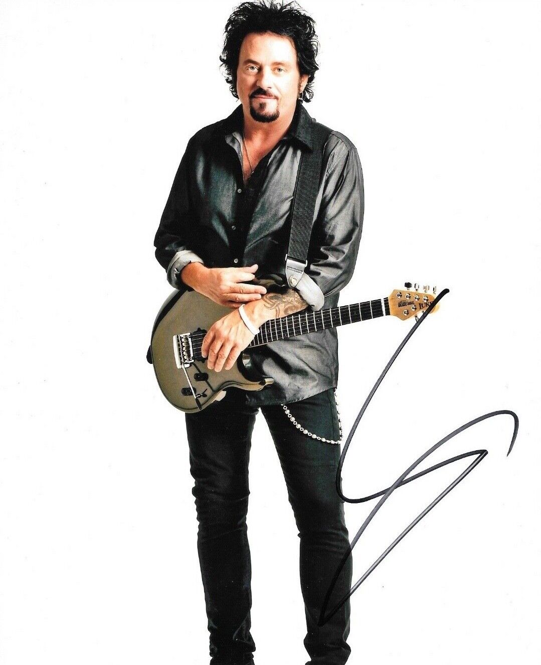 * STEVE LUKATHER * signed autographed 8x10 Photo Poster painting * TOTO BAND * 1