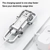 COB+LED Mini Keychain Flashlight USB Rechargeable for Camping Fishing Walking