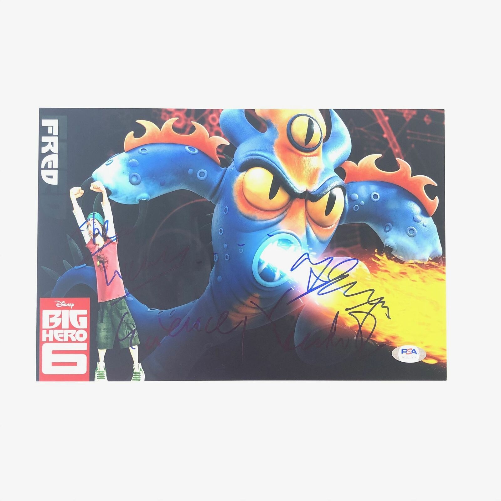 TJ Miller signed 8x12 Photo Poster painting PSA/DNA Autographed Big Hero 6