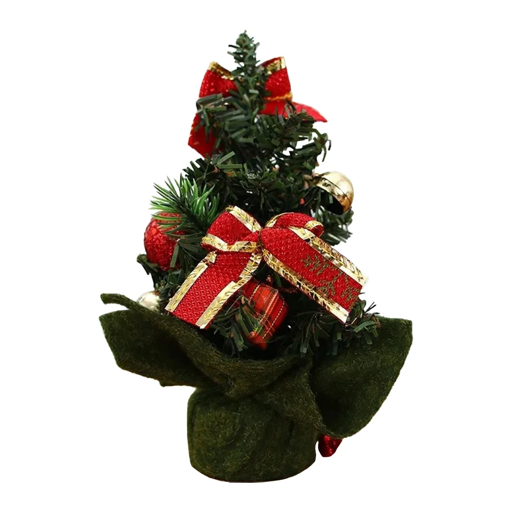 20cm Artificial Xmas Tree Great Gifts Tabletop Mini Tree Festival Party Supplies
