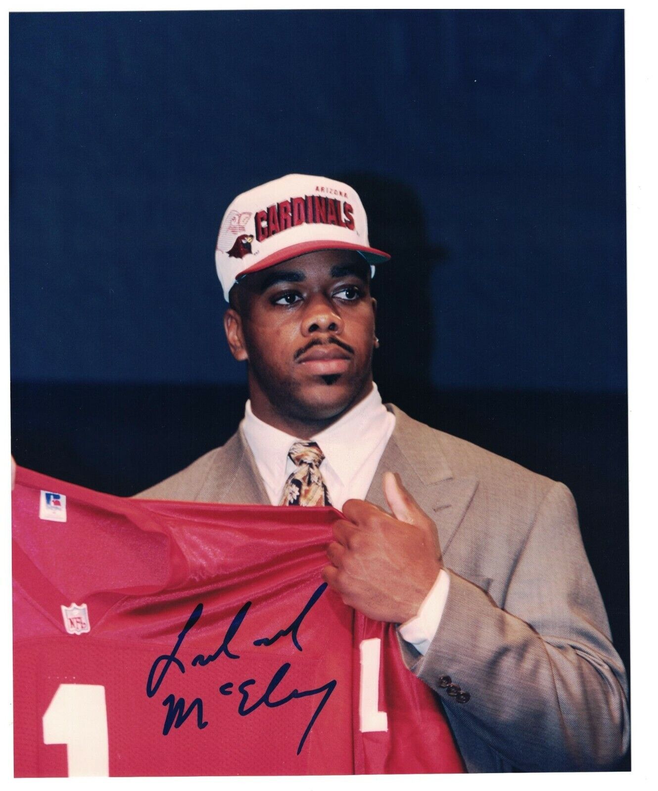 Leeland McElroy Signed Autographed 8x10 Photo Poster painting Arizona Cardinals Texas A&M