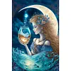 uk.everydayedeals (Limited Stock)Cross Stitch - 11ct Stamped - Fille De La Lune (50*75cm)