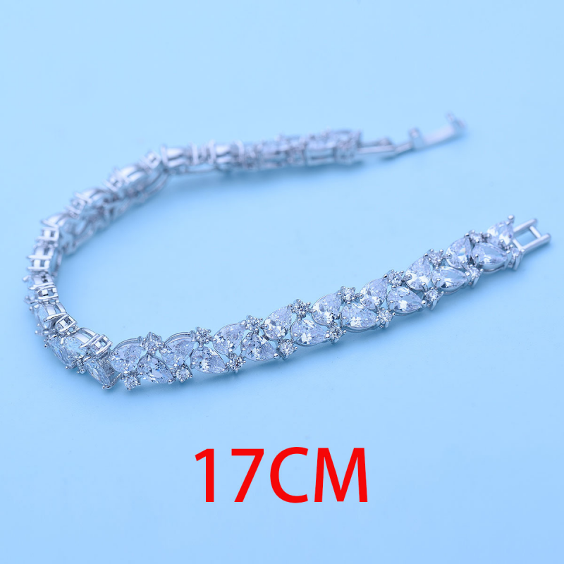 Simple Transparent Zircon Women's Bracelet | Oxredo Shop Ramadan Sale