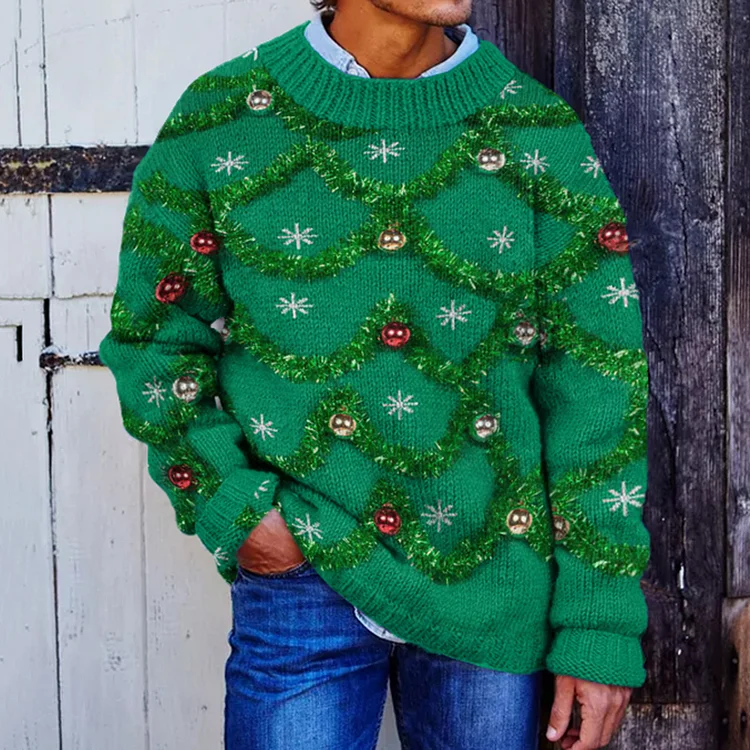 Christmas Cozy Knit Pullover Sweater