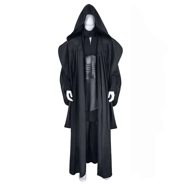 Darth Maul Black Set Outfits Cosplay Costume Halloween Carnival Suit
