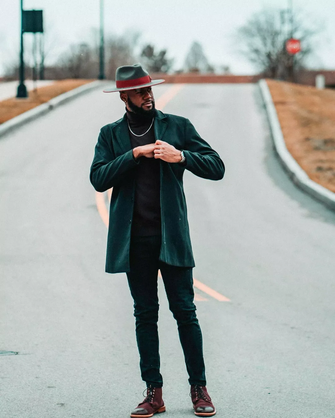 Ferguson Fedora [Fast shipping and box packing]