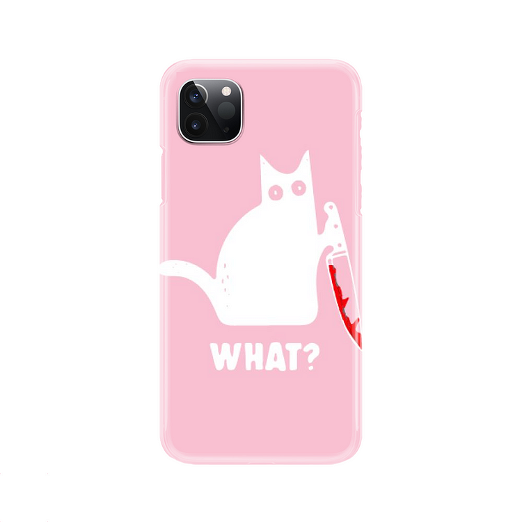 Black Cat What Happened, Halloween iPhone Case