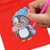 DIY Diamond Christmas Decoration | Penguin | Gift Bag