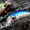 5pcs Mixed Colors Minnow Fishing Lures Artificial Hard Bait Wobbler Fishing Bait