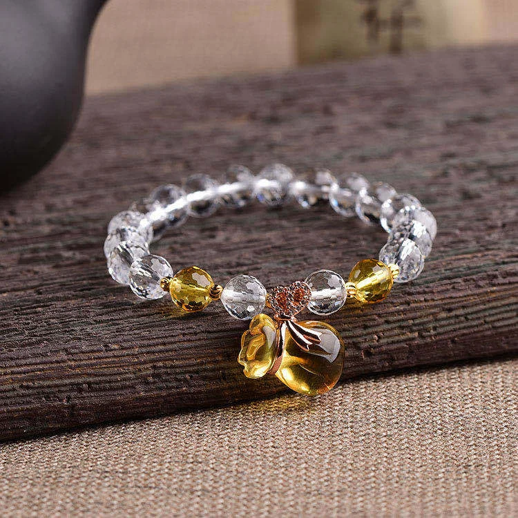 Lucky bag Citrine bracelet