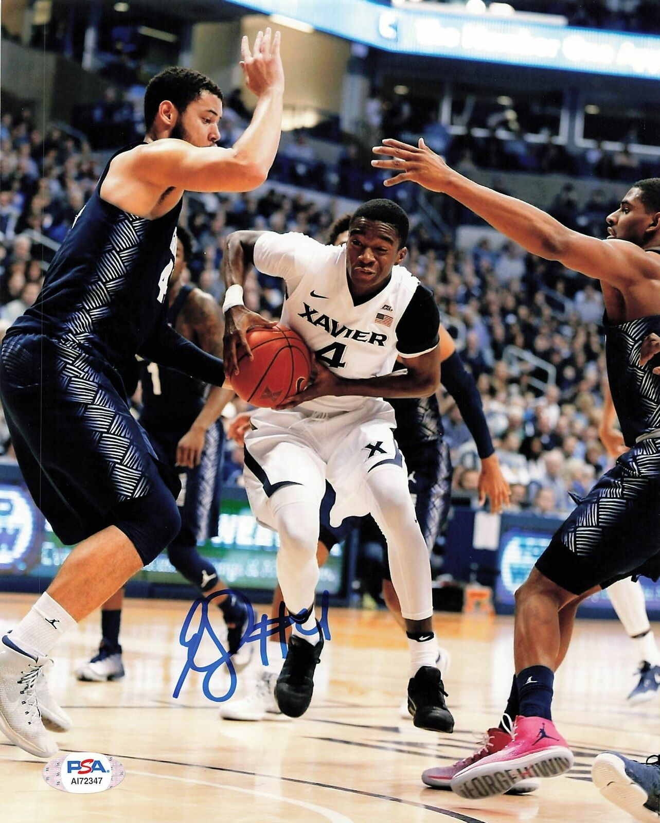 Edmond Sumner signed 8x10 Photo Poster painting PSA/DNA Xavier Musketeers Autographed