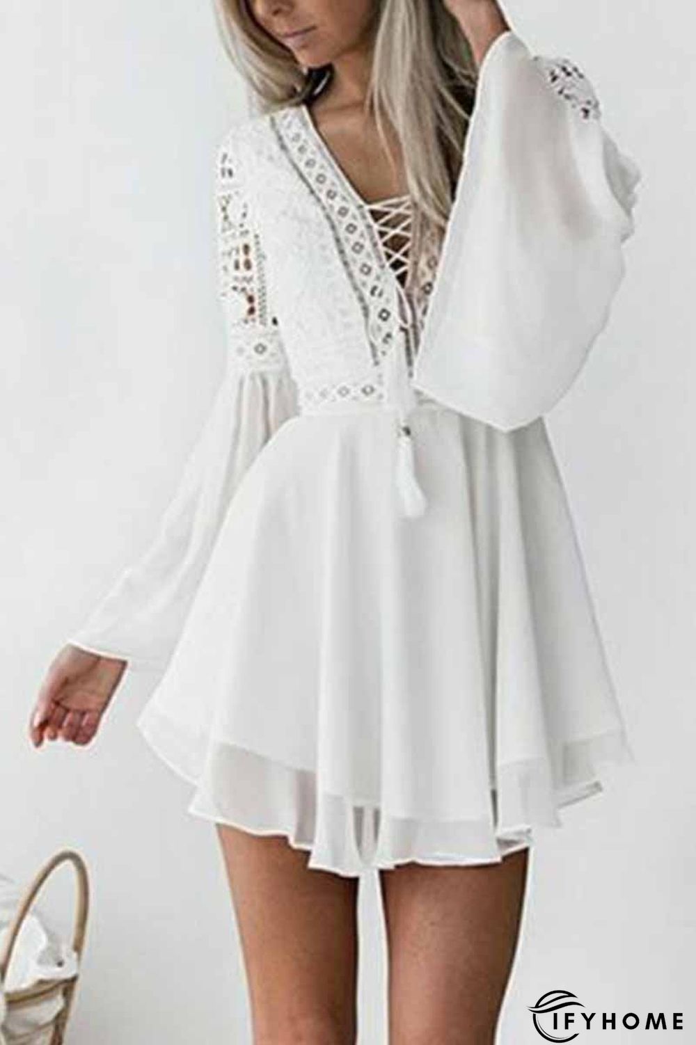 Lace Mini Dress (2 Colors ) | IFYHOME