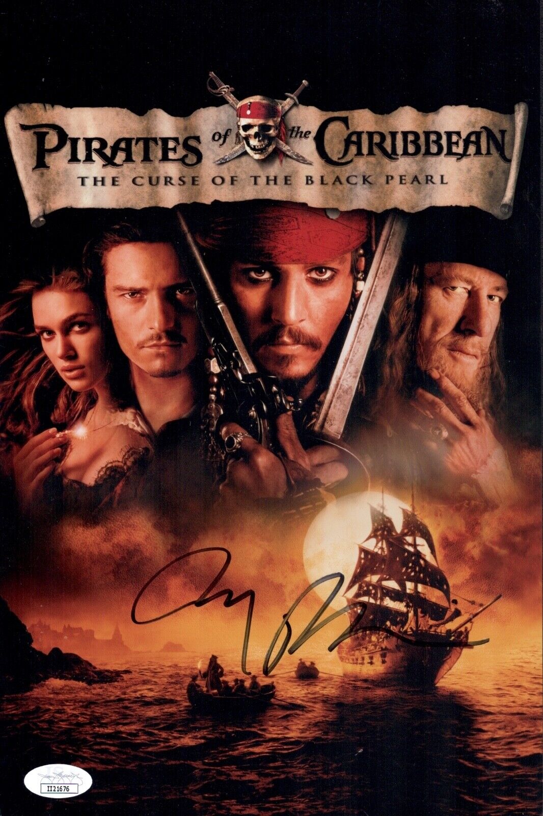 Jerry Bruckheimer PIRATES Signed 8X12 Photo Poster painting In Person Autograph JSA COA Cert