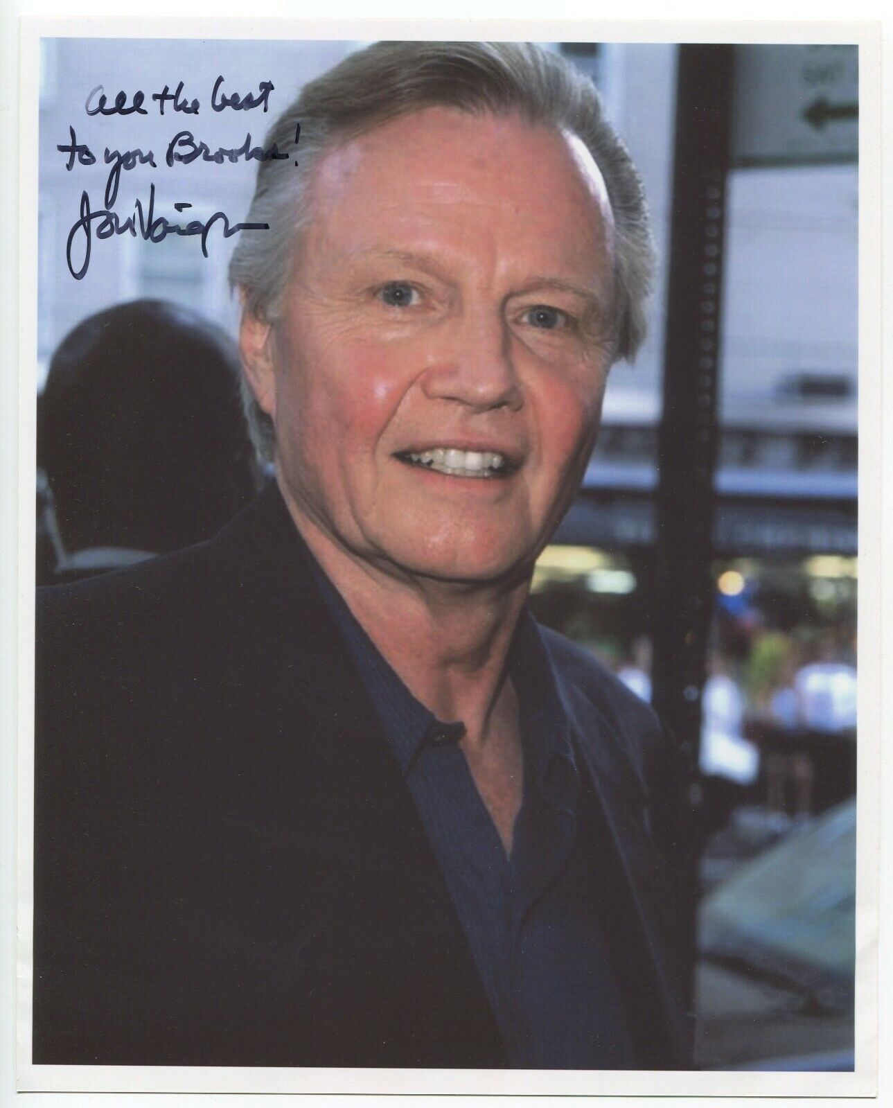 Jon Voight Signed 8x10 Photo Poster painting Autographed Signature Actor Midnight Cowboy