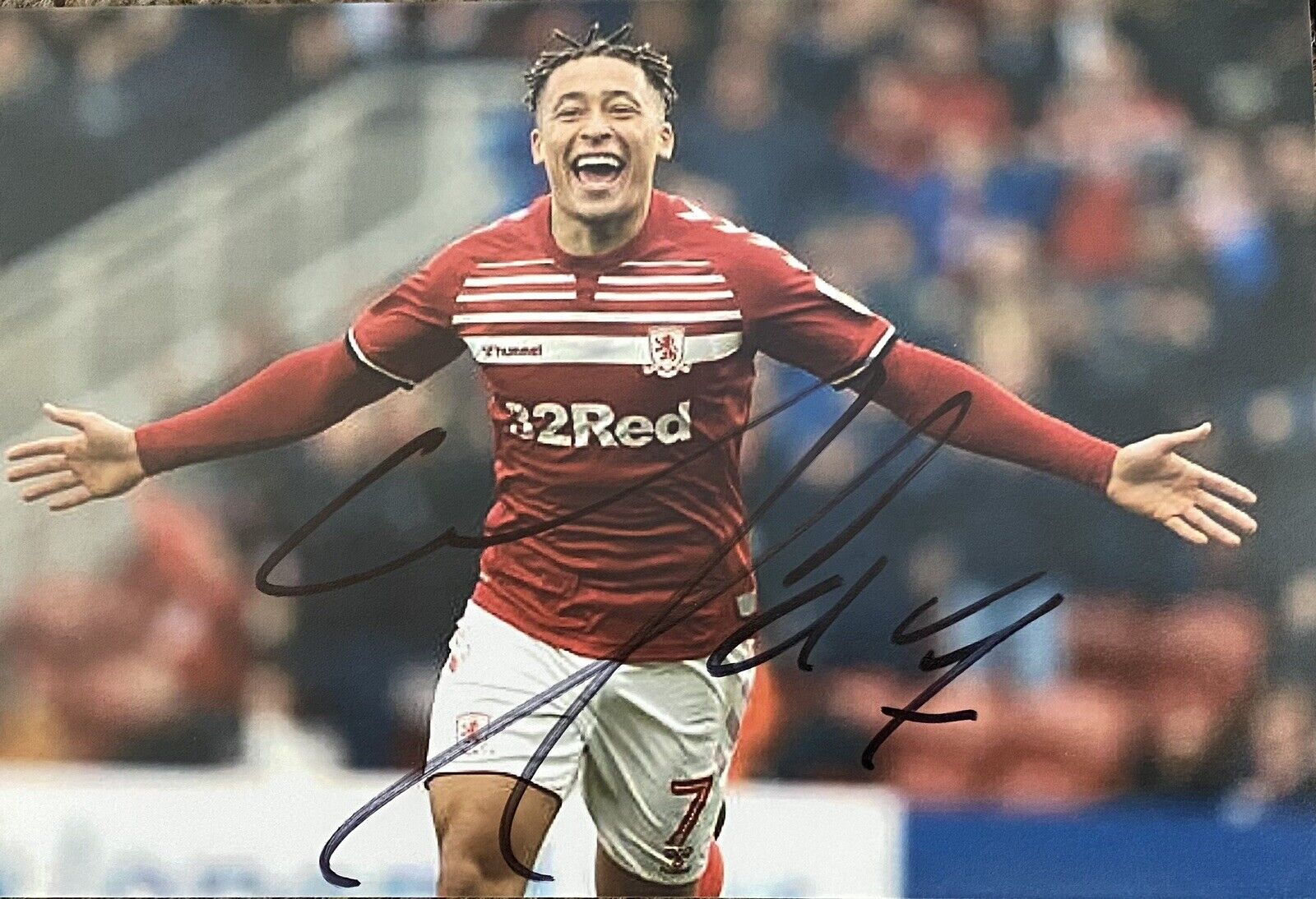 Marcus Tavernier Genuine Hand Signed Middlesbrough 6X4 Photo Poster painting 3