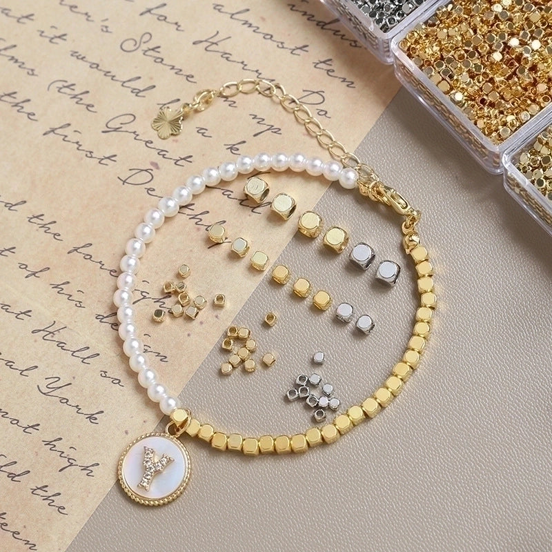 10 Pieces Diameter 3mm Diameter 4mm Diameter 5mm Copper Solid Color Beads