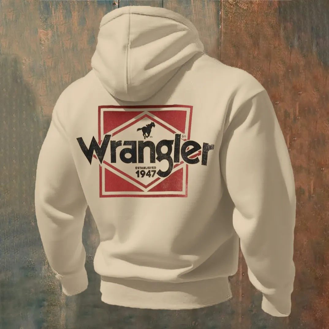 Stylish Iconic Logo Design Men's Hoodie
