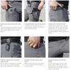 Men's Multi-pocket Waterproof Tactical Hiking Cargo Pants by Inlyline
