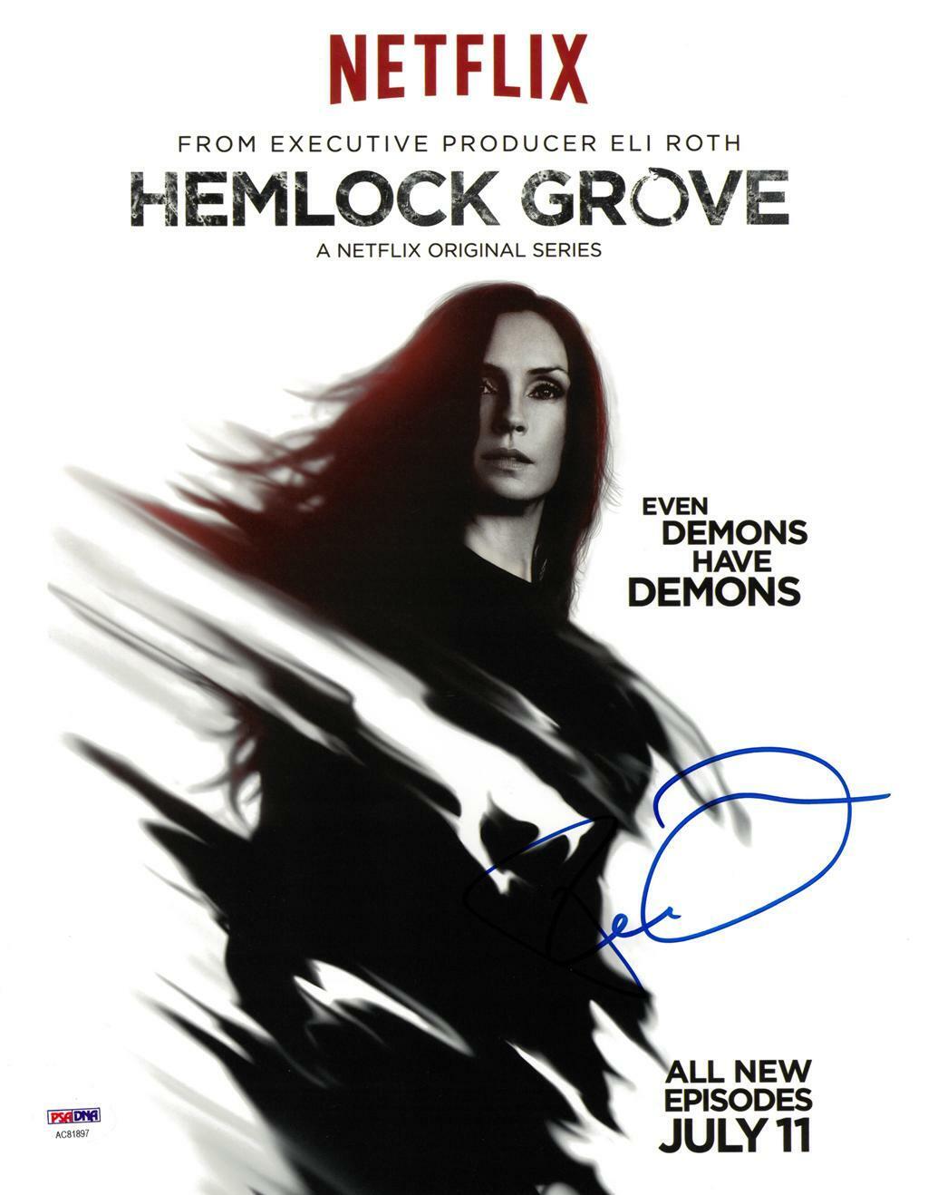 Famke Janssen Signed Hemlock Grove Autographed 11x14 Photo Poster painting PSA/DNA #AC81897