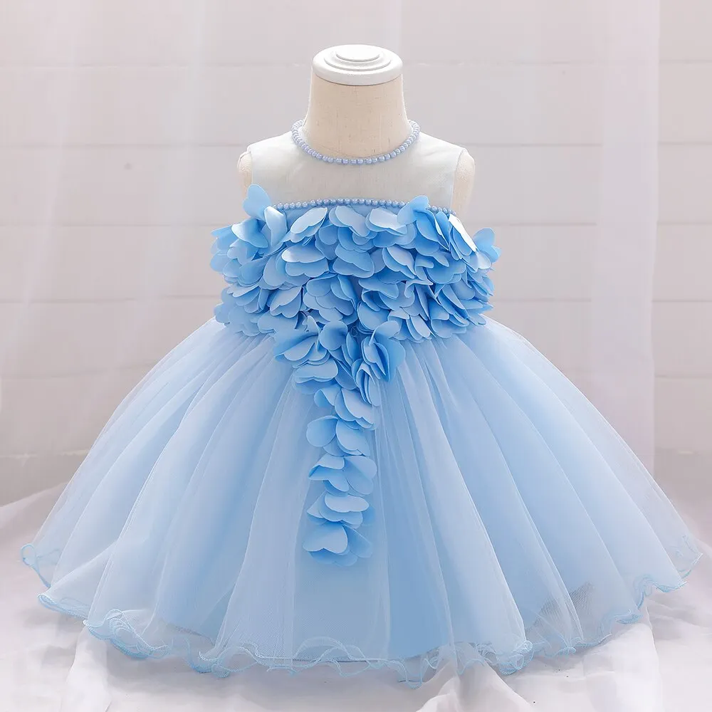 Toddler Baby Girl Christening 1 Year Birthday Dress Costume Newborn Lace Christmas Party Wedding Princess Dresses Baby Vestido