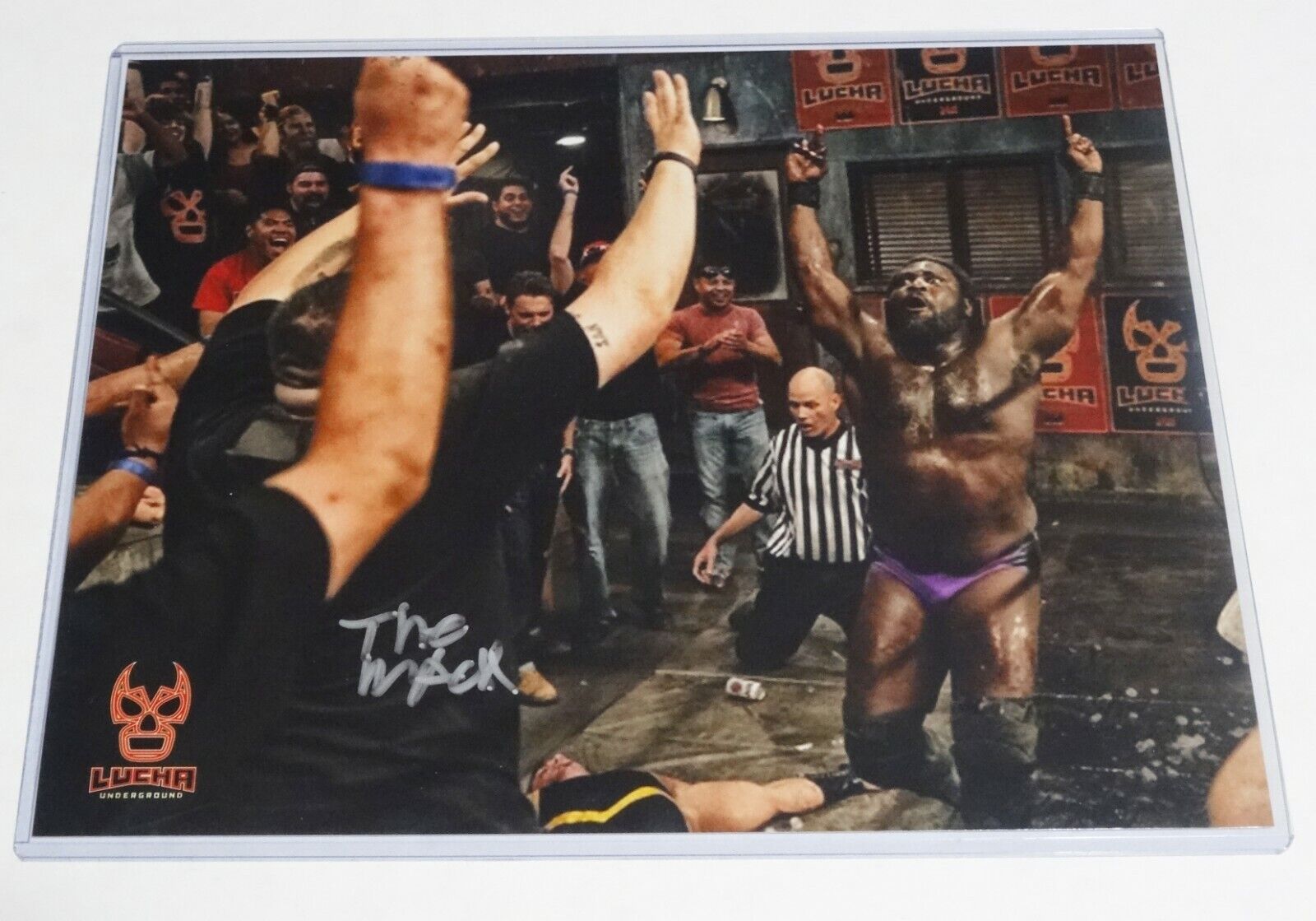 Willie Mack 2017 Leaf Wrestling COA Signed Autograph 8x10 Photo Poster painting Auto TNA Impact