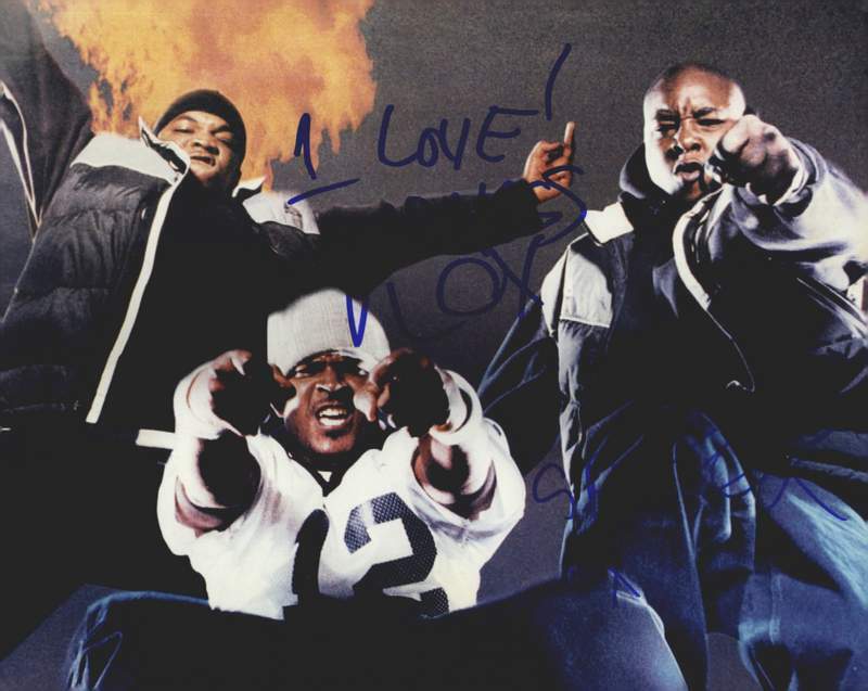 The Lox authentic signed rap 8x10 Photo Poster painting W/Certificate Autographed (A1166)