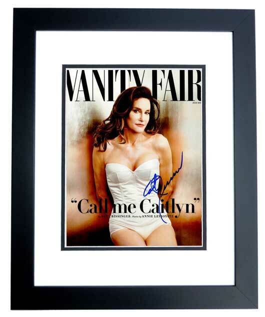 Caitlyn Jenner Signed Autographed Transgender 11x14 Photo Poster painting FRAMED Bruce Jenner