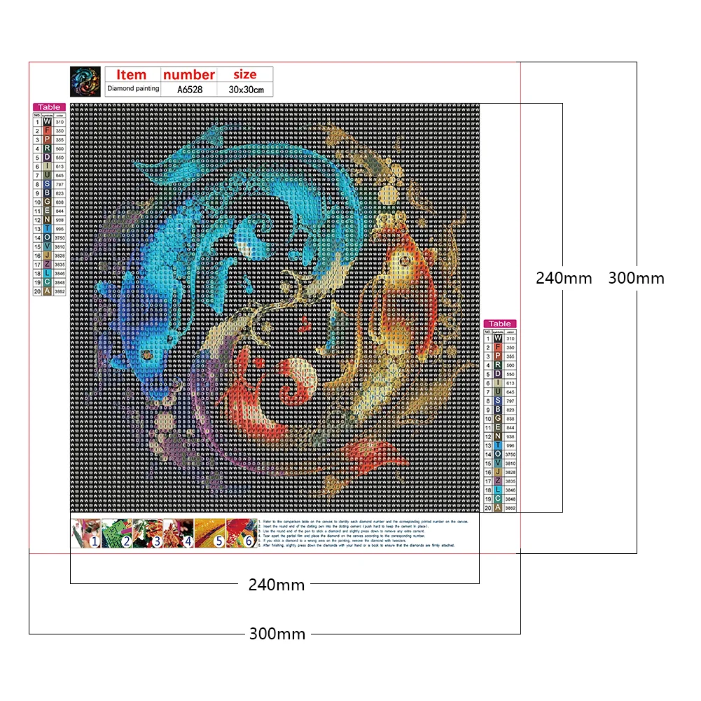 Diamond Painting - Full Round/Square Drill - Tai Chi Animals(30*30 - 50*50cm)